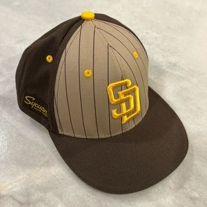San Diego opening day cap, never worn, adult size adjustable one size fits all